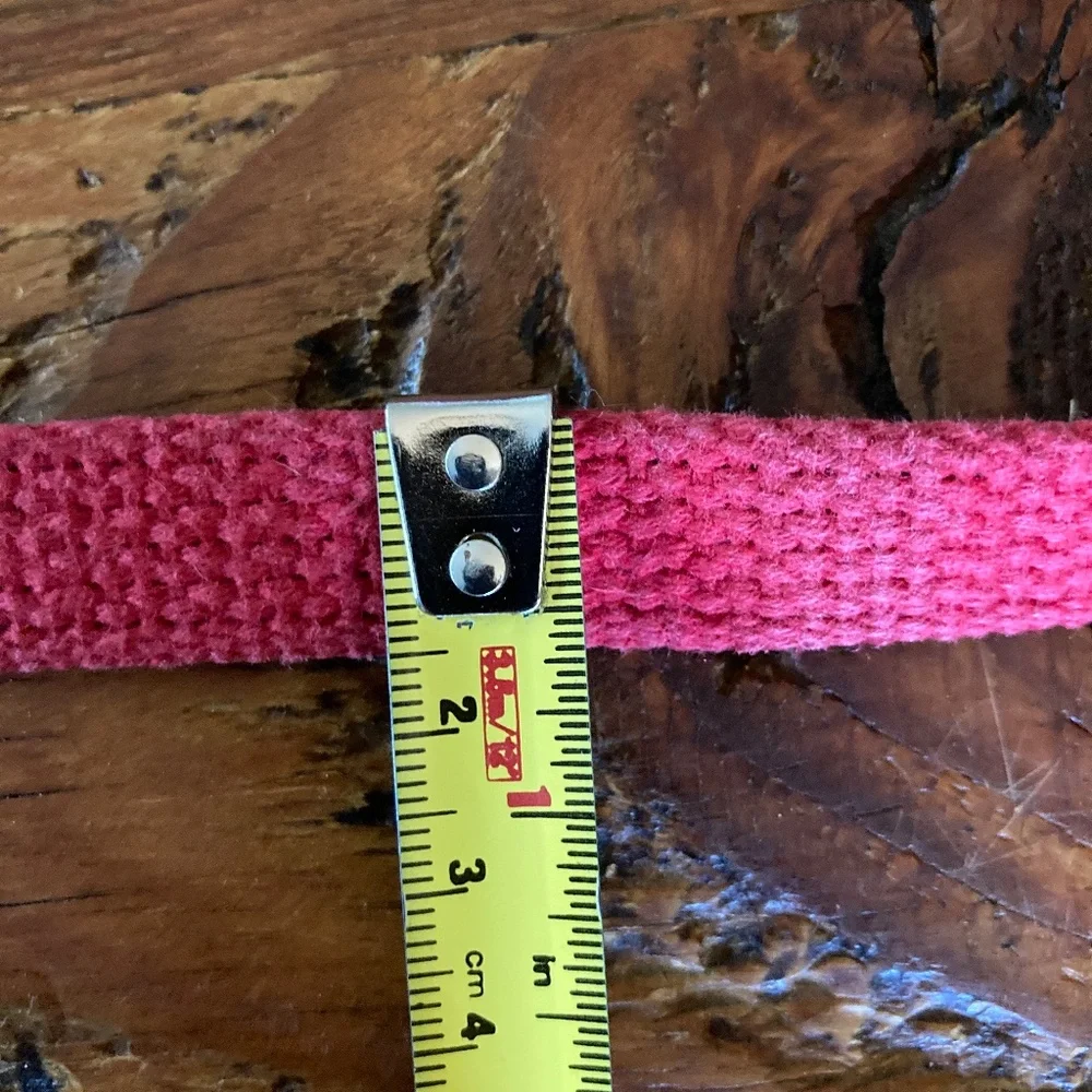 Found My Animal Dog Harness, Red, 100% Cotton, Size Medium, Made in the USA